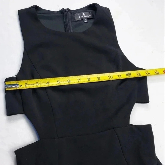Lulus Black Cutout Maxi Dress Size Small - Picture 8 of 14